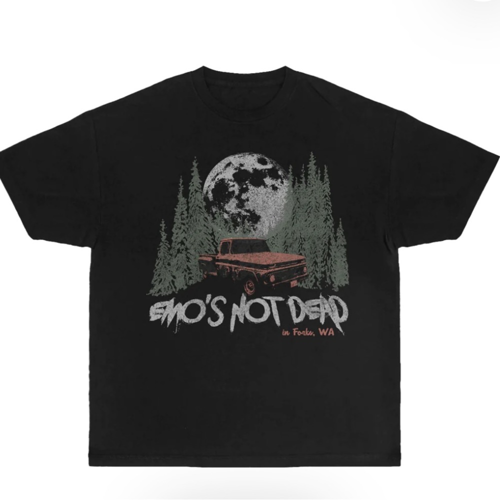 Emo’s Not Dead Hoopty Truck Tshirt Black Medium